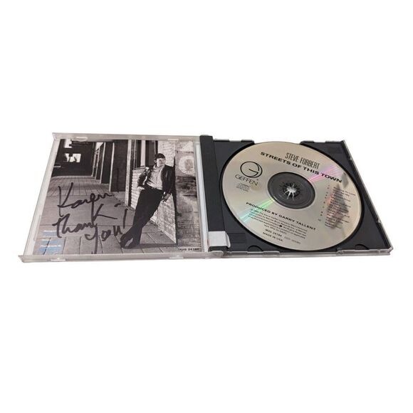 Streets of This Town Audio CD By Steve Forbert Signed Autographed - Picture 2 of 3